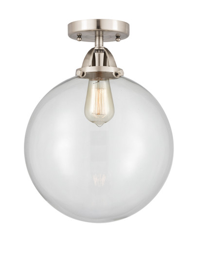 Nouveau 2 One Light Semi-Flush Mount in Brushed Satin Nickel (405|2881CSNG20212)