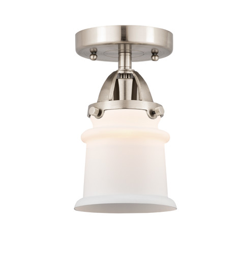 Nouveau 2 One Light Semi-Flush Mount in Brushed Satin Nickel (405|2881CSNG181S)