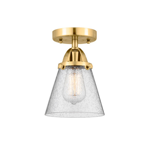 Nouveau 2 LED Semi-Flush Mount in Satin Gold (405|2881CSGG64LED)