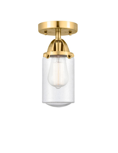 Nouveau 2 LED Semi-Flush Mount in Satin Gold (405|2881CSGG314LED)
