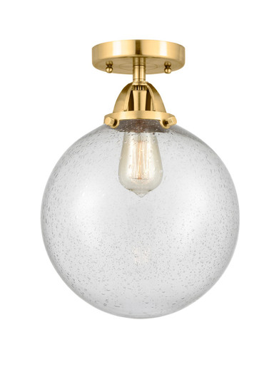 Nouveau 2 One Light Semi-Flush Mount in Satin Gold (405|2881CSGG20410)