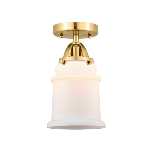 Nouveau 2 One Light Semi-Flush Mount in Satin Gold (405|2881CSGG181)