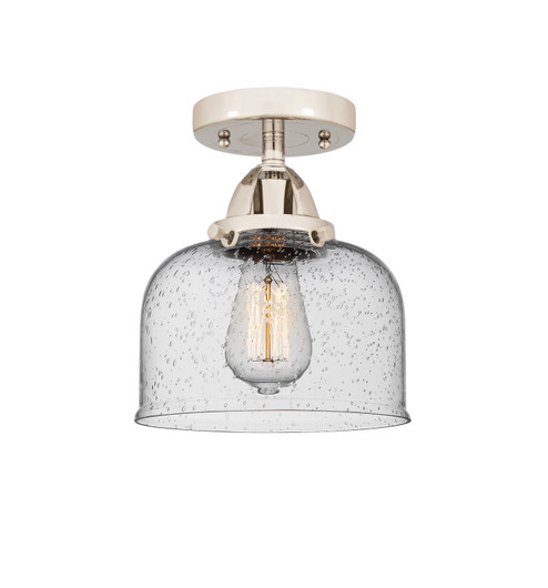 Nouveau 2 One Light Semi-Flush Mount in Polished Nickel (405|2881CPNG74)