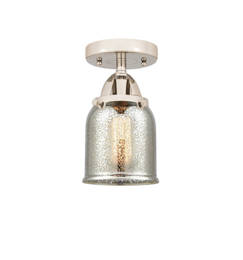 Nouveau 2 One Light Semi-Flush Mount in Polished Nickel (405|2881CPNG58)