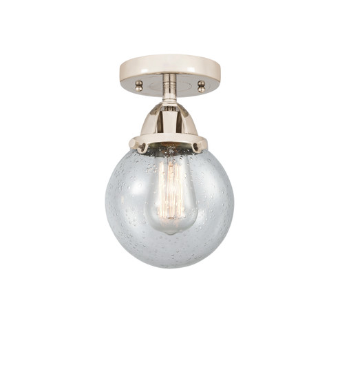 Nouveau 2 One Light Semi-Flush Mount in Polished Nickel (405|2881CPNG2046)