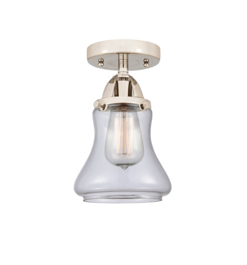 Nouveau 2 One Light Semi-Flush Mount in Polished Nickel (405|2881CPNG192) Nouveau 2 One Light Semi-Flush Mount in Polished Nickel (405|2881CPNG192)