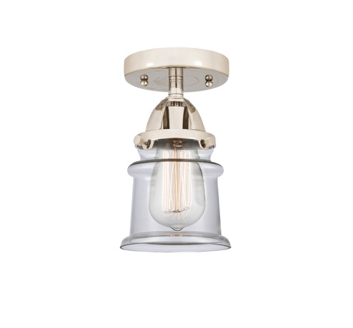 Nouveau 2 One Light Semi-Flush Mount in Polished Nickel (405|2881CPNG182S)