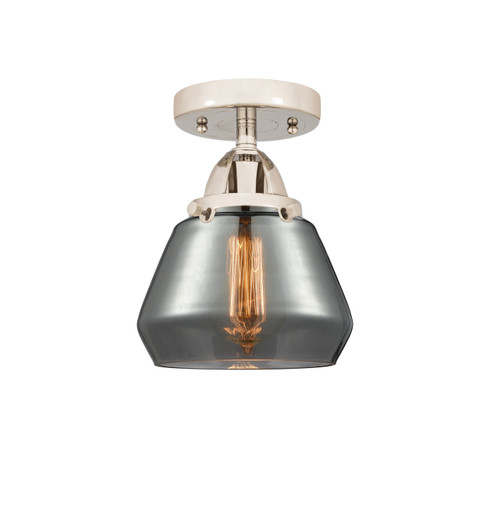 Nouveau 2 One Light Semi-Flush Mount in Polished Nickel (405|2881CPNG173)