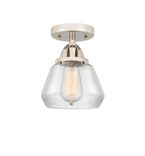 Nouveau 2 One Light Semi-Flush Mount in Polished Nickel (405|2881CPNG172)