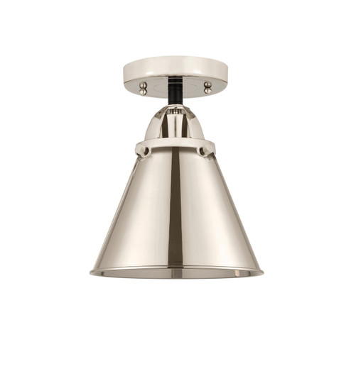 Nouveau 2 LED Semi-Flush Mount in Black Polished Nickel (405|2881CBPNM13PNLED)