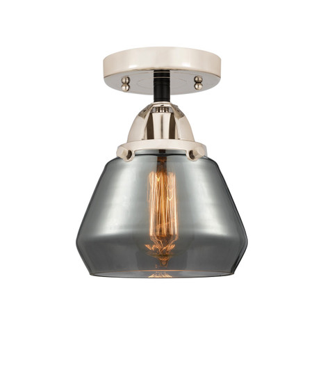 Nouveau 2 LED Semi-Flush Mount in Black Polished Nickel (405|2881CBPNG173LED)