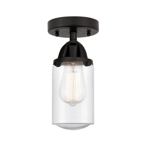 Nouveau 2 LED Semi-Flush Mount in Matte Black (405|2881CBKG314LED)