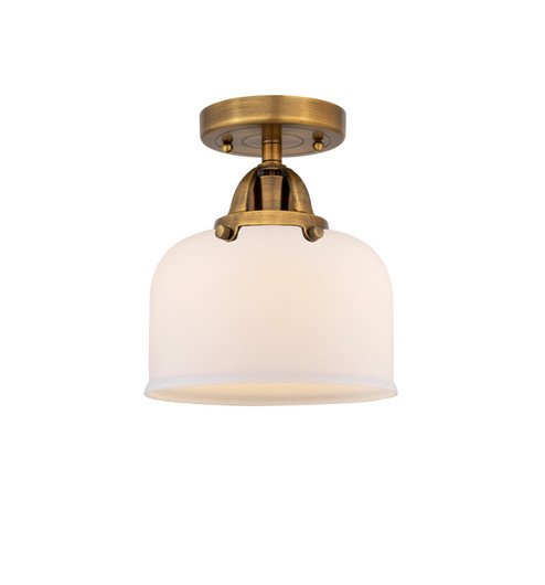 Nouveau 2 LED Semi-Flush Mount in Brushed Brass (405|2881CBBG71LED)