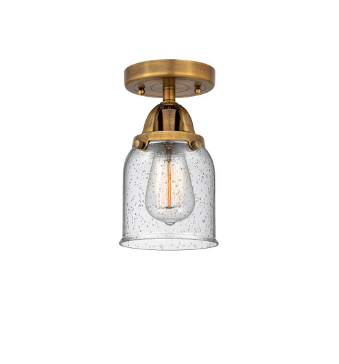 Nouveau 2 LED Semi-Flush Mount in Brushed Brass (405|2881CBBG54LED)