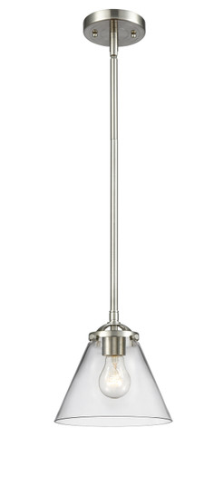 Nouveau One Light Mini Pendant in Brushed Satin Nickel (405|2841SSNG42)