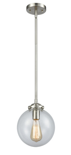Nouveau One Light Mini Pendant in Brushed Satin Nickel (405|2841SSNG2028)