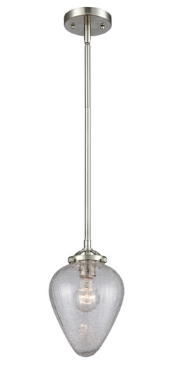 Nouveau One Light Mini Pendant in Brushed Satin Nickel (405|2841SSNG165)