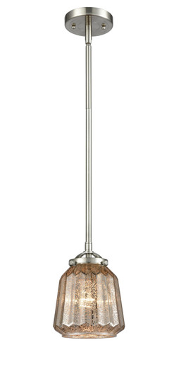 Nouveau LED Mini Pendant in Brushed Satin Nickel (405|2841SSNG146LED)