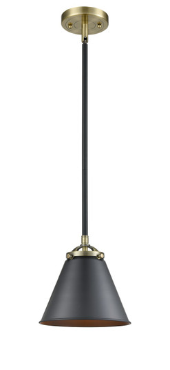 Nouveau LED Mini Pendant in Black Antique Brass (405|2841SBABM13BKLED) Nouveau LED Mini Pendant in Black Antique Brass (405|2841SBABM13BKLED)