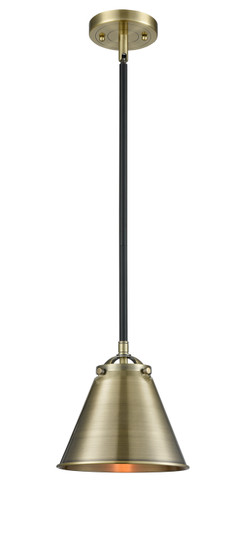 Nouveau One Light Mini Pendant in Black Antique Brass (405|2841SBABM13AB)
