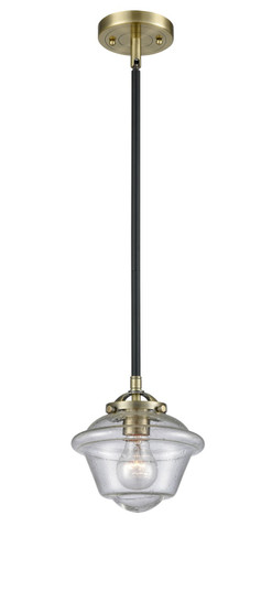 Nouveau LED Mini Pendant in Black Antique Brass (405|2841SBABG534LED)