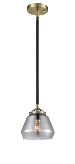 Nouveau One Light Mini Pendant in Black Antique Brass (405|2841SBABG173)