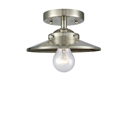 Nouveau LED Semi-Flush Mount in Brushed Satin Nickel (405|2841CSNM2SNLED)