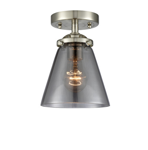 Nouveau LED Semi-Flush Mount in Brushed Satin Nickel (405|2841CSNG62LED)