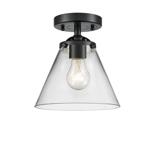 Nouveau One Light Semi-Flush Mount in Oil Rubbed Bronze (405|2841COBG42) Nouveau One Light Semi-Flush Mount in Oil Rubbed Bronze (405|2841COBG42)