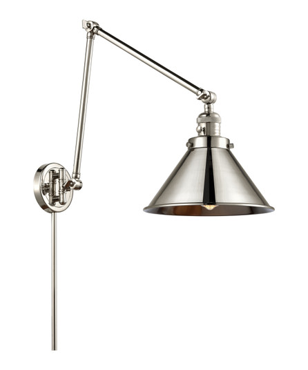 Franklin Restoration LED Swing Arm Lamp in Polished Nickel (405|238PNM10PNLED)