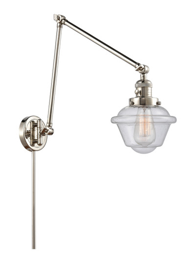 Franklin Restoration One Light Swing Arm Lamp in Polished Nickel (405|238PNG534)