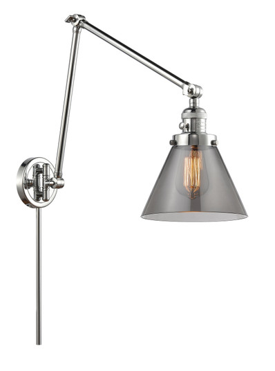 Franklin Restoration One Light Swing Arm Lamp in Polished Chrome (405|238PCG43)
