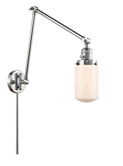 Franklin Restoration One Light Swing Arm Lamp in Polished Chrome (405|238PCG311)
