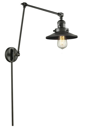 Franklin Restoration One Light Swing Arm Lamp in Oil Rubbed Bronze (405|238OBM5)