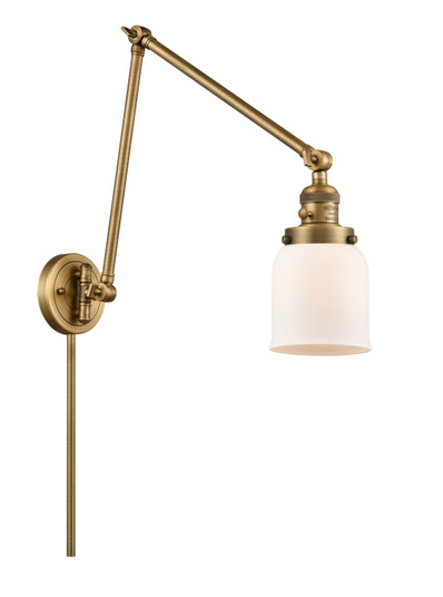 Franklin Restoration LED Swing Arm in Brushed Brass (405|238BBG51LED)