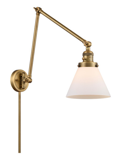 Franklin Restoration LED Swing Arm in Brushed Brass (405|238BBG41LED)
