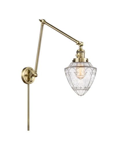 Franklin Restoration One Light Swing Arm in Antique Brass (405|238ABG6647)