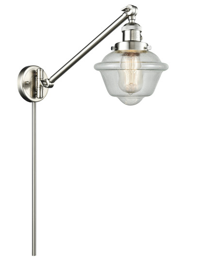 Franklin Restoration One Light Swing Arm Lamp in Brushed Satin Nickel (405|237SNG534) Franklin Restoration One Light Swing Arm Lamp in Brushed Satin Nickel (405|237SNG534)