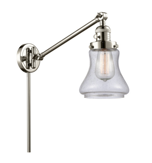 Franklin Restoration One Light Swing Arm Lamp in Polished Nickel (405|237PNG194)