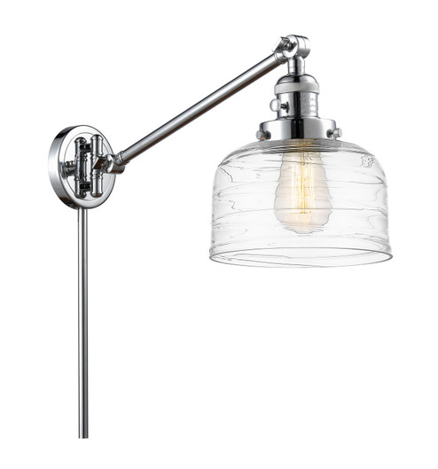 Franklin Restoration One Light Swing Arm Lamp in Polished Chrome (405|237PCG713)