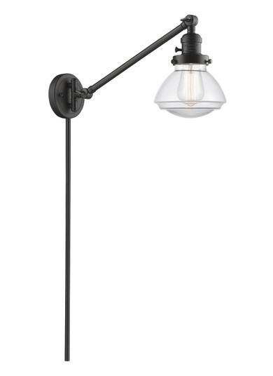 Franklin Restoration One Light Swing Arm Lamp in Oil Rubbed Bronze (405|237OBG322)