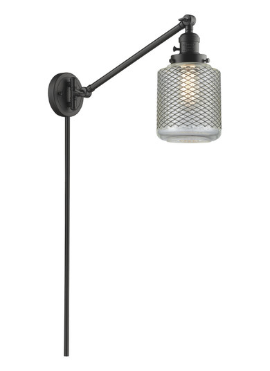 Franklin Restoration One Light Swing Arm Lamp in Oil Rubbed Bronze (405|237OBG262)