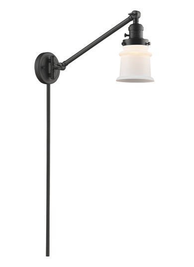 Franklin Restoration One Light Swing Arm Lamp in Oil Rubbed Bronze (405|237OBG181S)