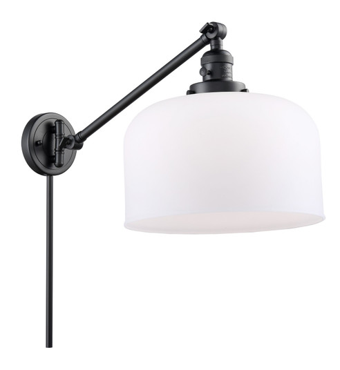 Franklin Restoration LED Swing Arm Lamp in Matte Black (405|237BKG71LLED)