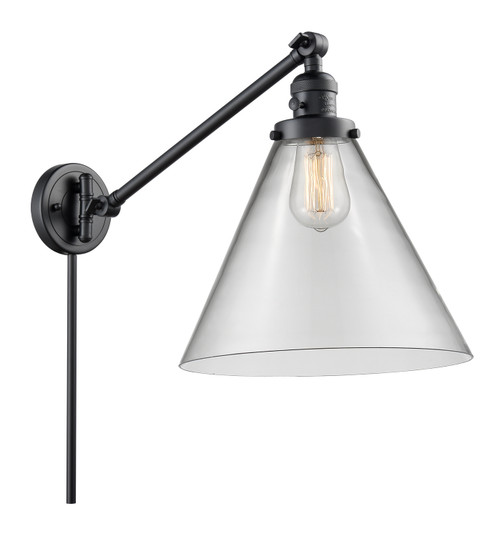 Franklin Restoration LED Swing Arm Lamp in Matte Black (405|237BKG42LLED)