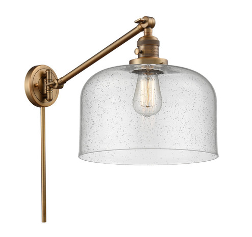 Franklin Restoration LED Swing Arm Lamp in Brushed Brass (405|237BBG74LLED)