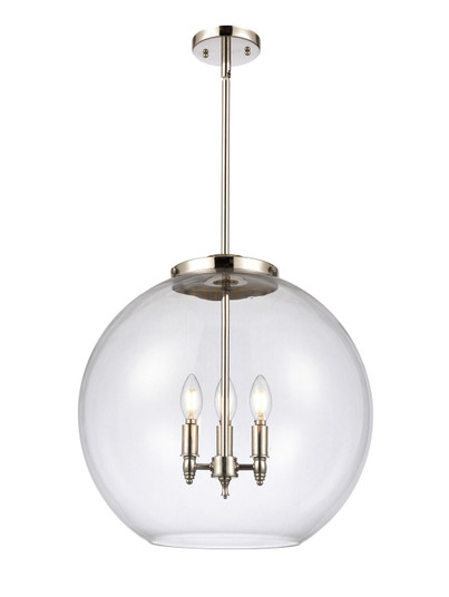 Ballston LED Pendant in Polished Nickel (405|2213SPNG12218LED)