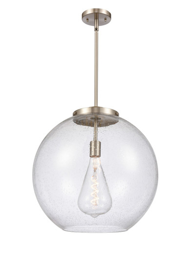 Essex One Light Pendant in Brushed Satin Nickel (405|2211SSNG12418)