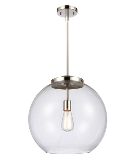 Essex One Light Pendant in Polished Nickel (405|2211SPNG12216)