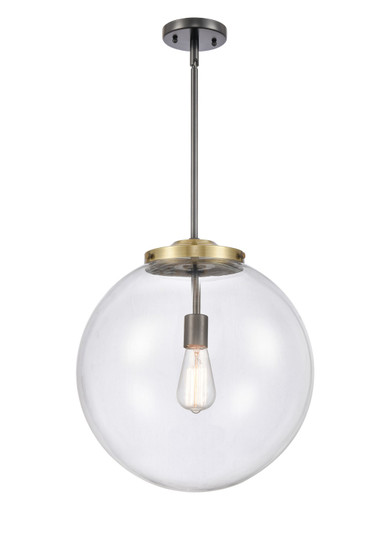 Essex LED Pendant in Black Antique Brass (405|2211SBABG20216LED)